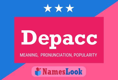 Depacc Name Poster