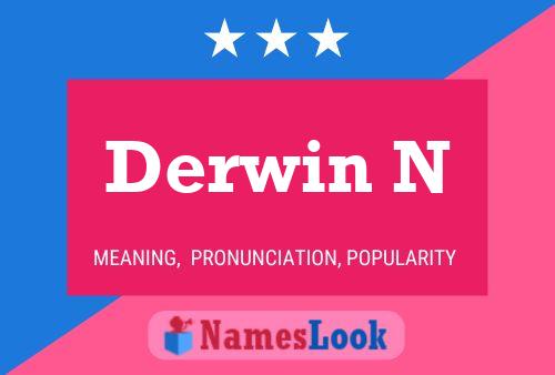 Derwin N Name Poster