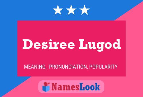 Desiree Lugod Name Poster