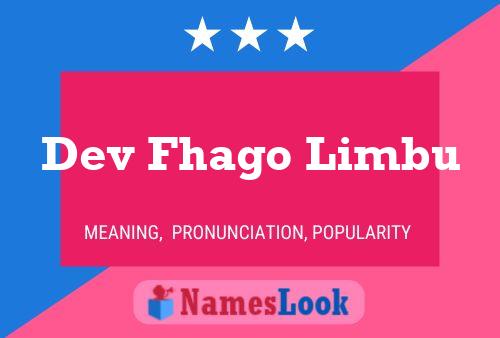 Dev Fhago Limbu Name Poster