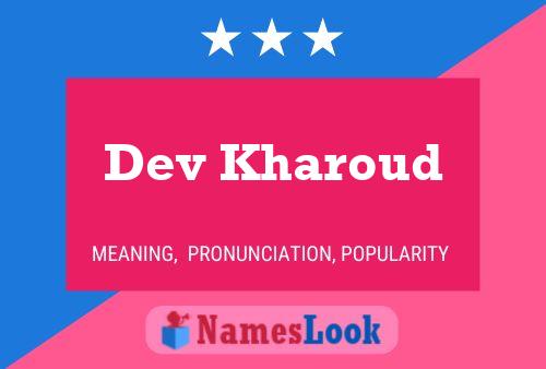 Dev Kharoud Name Poster