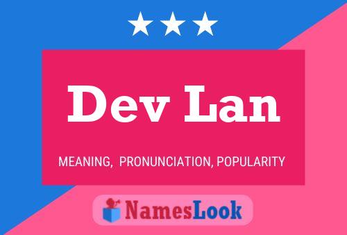 Dev Lan Name Poster