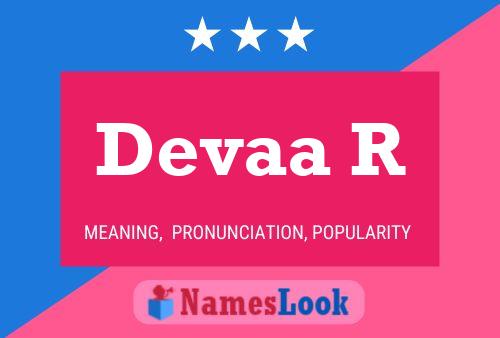 Devaa R Name Poster