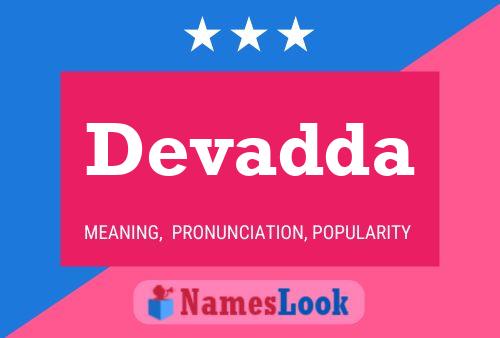 Devadda Name Poster