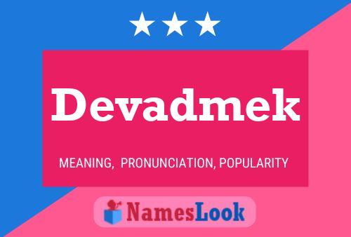 Devadmek Name Poster