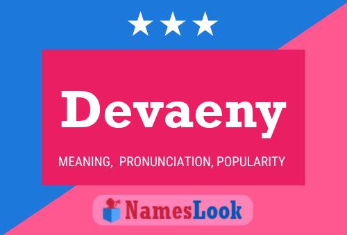 Devaeny Name Poster