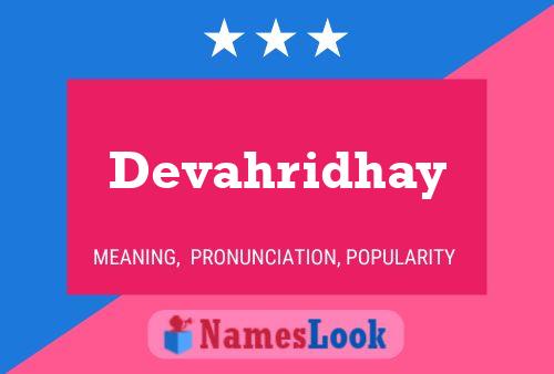 Devahridhay Name Poster