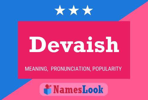 Devaish Name Poster