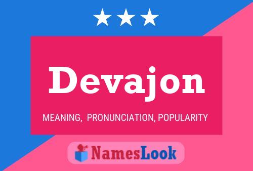 Devajon Name Poster