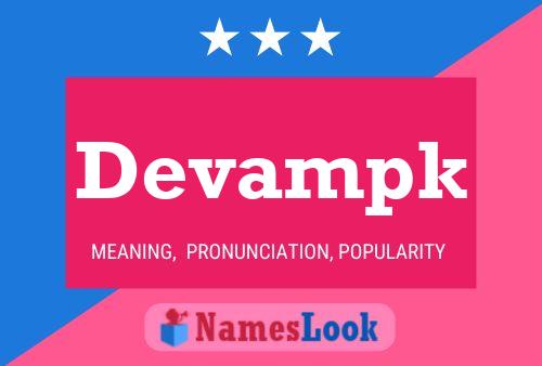 Devampk Name Poster