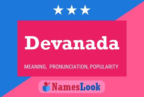 Devanada Name Poster