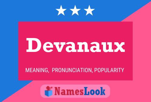 Devanaux Name Poster