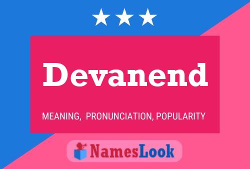 Devanend Name Poster