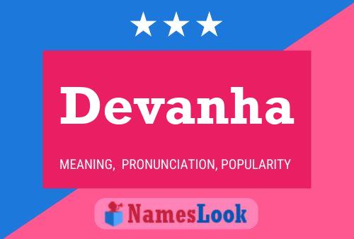 Devanha Name Poster