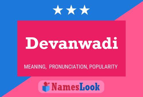 Devanwadi Name Poster