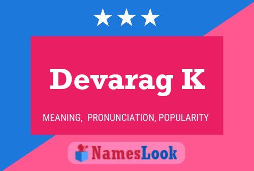 Devarag K Name Poster