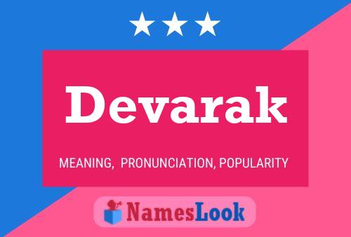 Devarak Name Poster