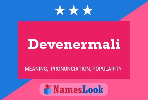 Devenermali Name Poster