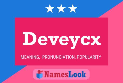 Deveycx Name Poster