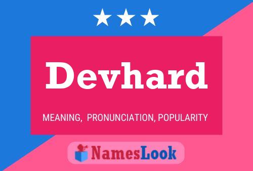 Devhard Name Poster