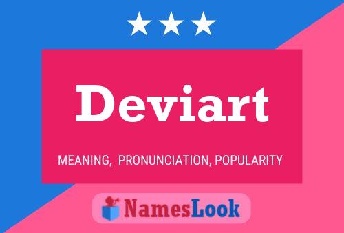 Deviart Name Poster