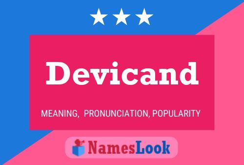 Devicand Name Poster