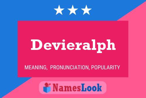 Devieralph Name Poster