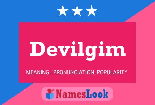 Devilgim Name Poster