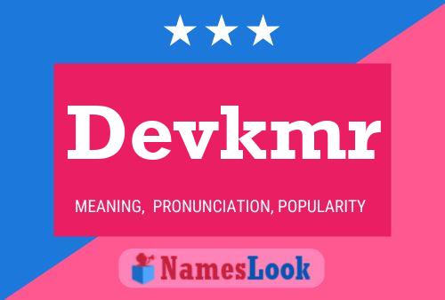 Devkmr Name Poster