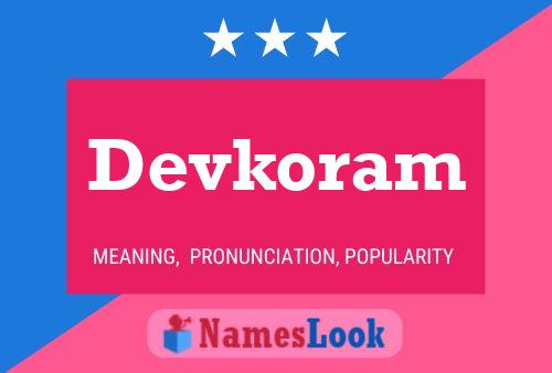 Devkoram Name Poster