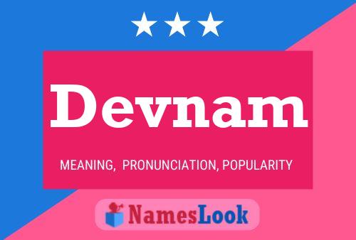 Devnam Name Poster