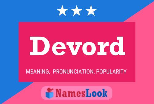 Devord Name Poster