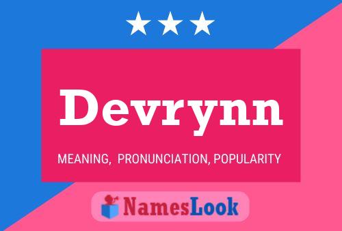 Devrynn Name Poster