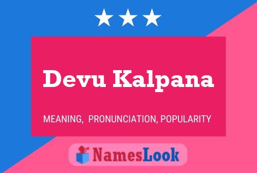 Devu Kalpana Name Poster