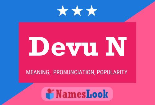 Devu N Name Poster