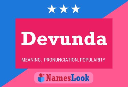 Devunda Name Poster