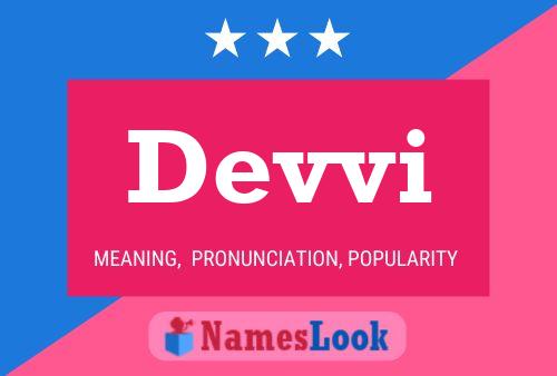 Devvi Name Poster