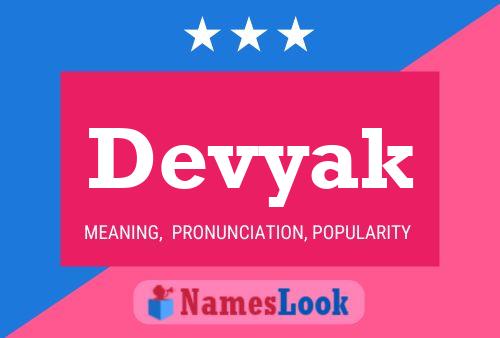 Devyak Name Poster