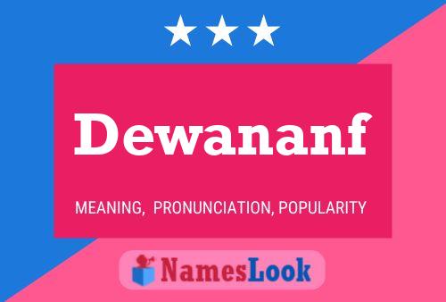 Dewananf Name Poster