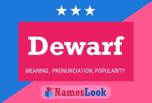 Dewarf Name Poster