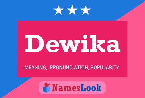 Dewika Name Poster