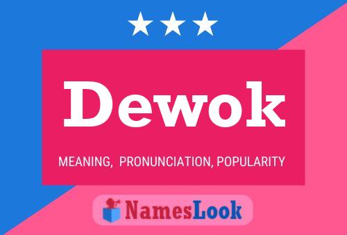 Dewok Name Poster