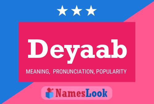 Deyaab Name Poster