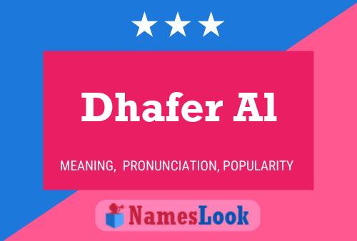 Dhafer Al Name Poster