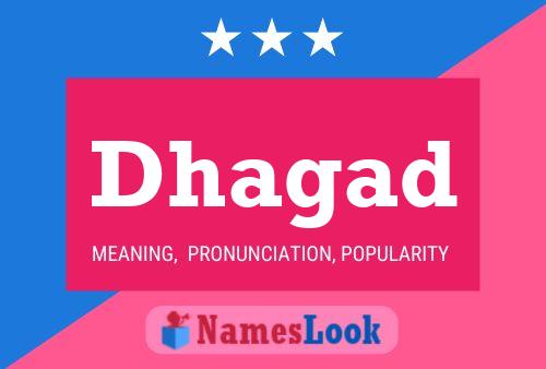 Dhagad Name Poster