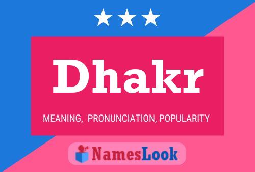 Dhakr Name Poster