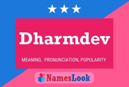 Dharmdev Name Poster