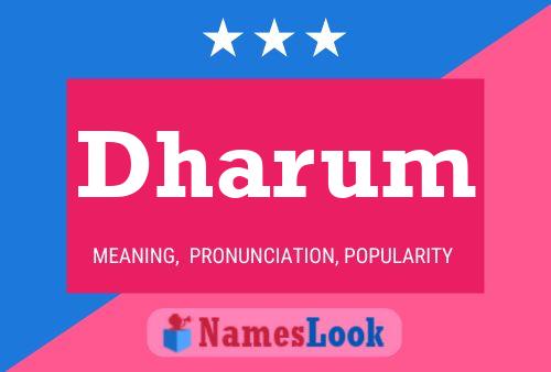 Dharum Name Poster