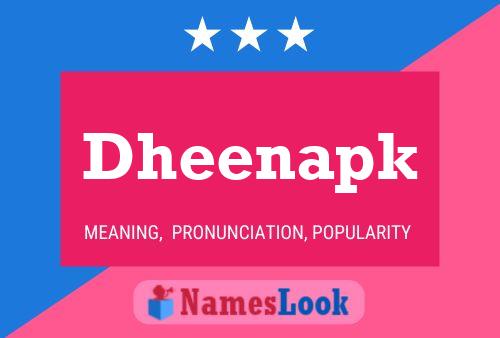 Dheenapk Name Poster