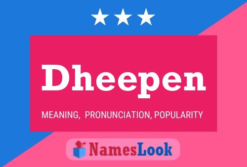 Dheepen Name Poster